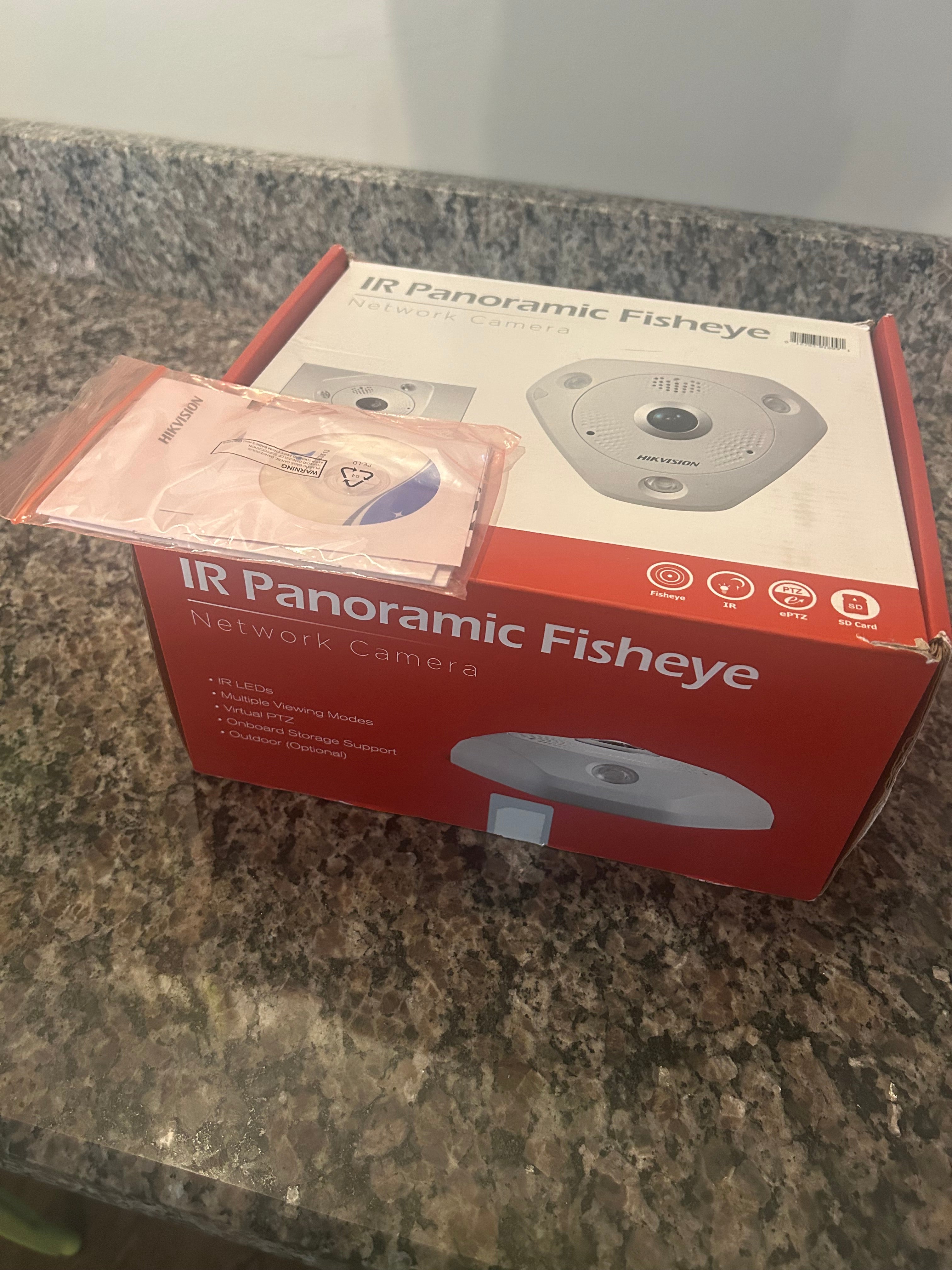 Hikvision Fisheye DS-2CD6332FWD-IV, OEM BRAND NEW